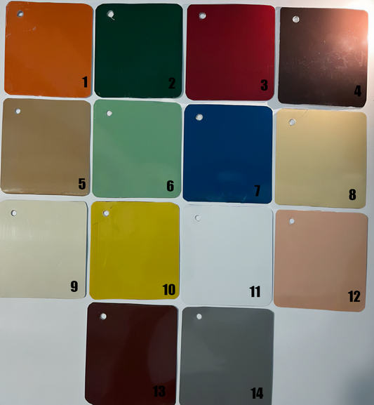CATALOGO DE COLORES TOLDOS DE ALUMINIO